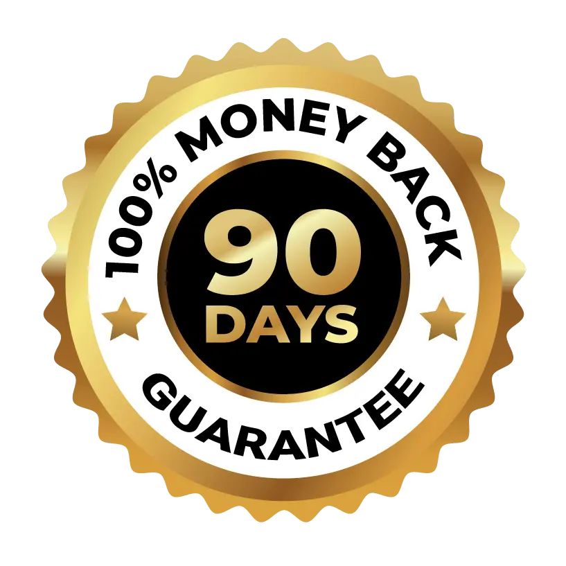 100% Risk-Free 90-Day Money-Back Guarantee