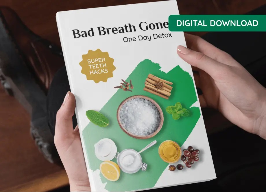 Bad Breath Gone. One Day Detox